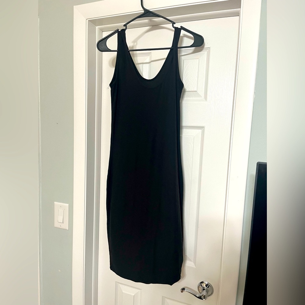 Black summer dress